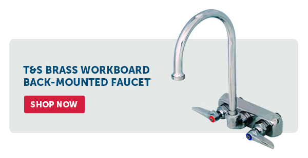 Pro_Cta_T&S Brass Workboard Back-Mounted Faucet - Shop Now