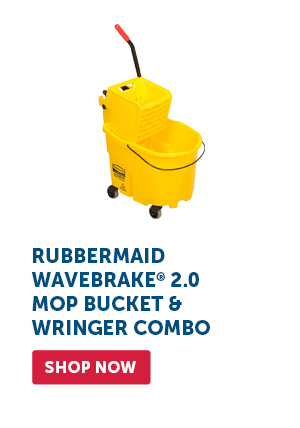 Pro_Cta_Rubbermaid WaveBrake® 2.0 Mop Bucket & Wringer Combo - Shop Now