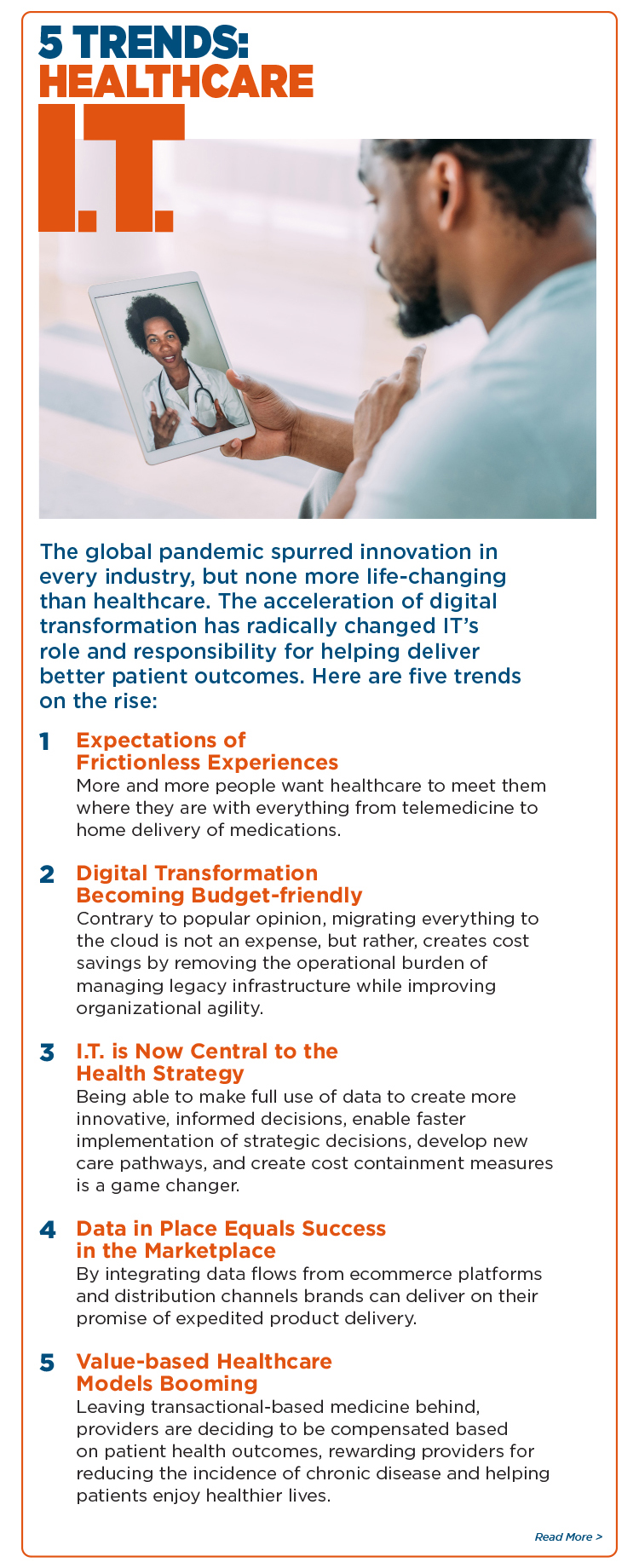 Cta_5 Trends: Healthcare I.T. - Read More