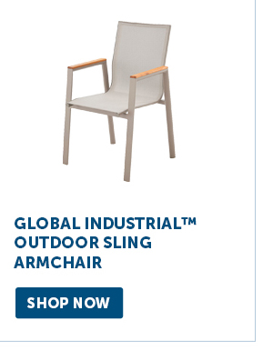 Pro_Cta_Global Industrial™ Outdoor Sling Armchair - Shop Now