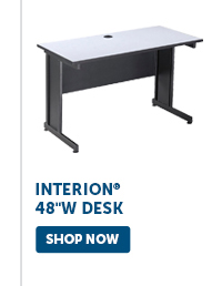 Pro_Cta_Interion 48"W Desk - Shop Now