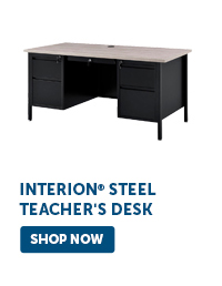 Pro_Cta_Interion Steel Teacher's Desk - Shop Now