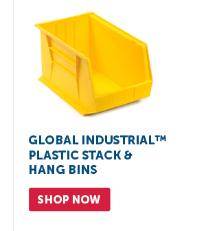 Pro_Cta_Global Industrial Plastic Stack & Hang Bins - Shop Now