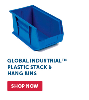 Pro_Cta_Global Industrial Plastic Stack & Hang Bins - Shop Now