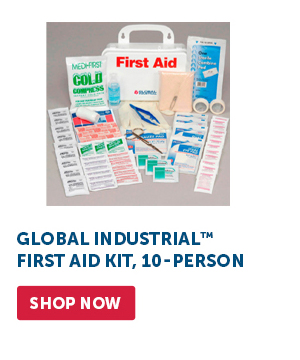 Pro_Cta_Global Industrial First Aid Kit, 10-person - Shop Now