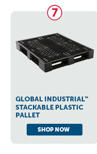 Pro_Cta_Global Industrial Stackable Plastic Pallet - Shop Now