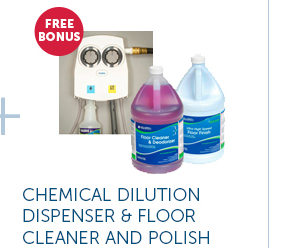 Pro_Cta_Chemical Dilution Dispenser & Floor Cleaner and Polish