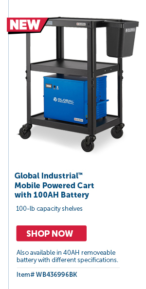 Pro_Cta_Global Industrial Mobile Powered Cart With 100AH Battery - Shop Now