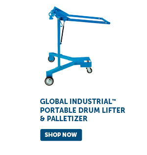 Pro_Cta_Global Industrial Portable Drum Lifter & Palletizer - Shop Now