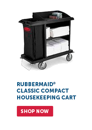 Pro_Cta_Rubbermaid Classic Compact Housekeeping Cart - Shop Now