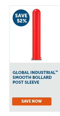 Pro_Cta_Global Industrial Smooth Bollard Post Sleeve - Save Now