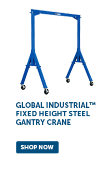 Pro_Cta_Global Industrial Fixed Height Steel Gantry Crane - Shop Now