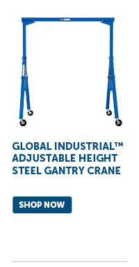 Pro_Cta_Global Industrial Adjustable Height Steel Gantry Crane - Shop Now