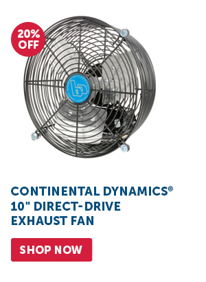 Pro_Cta_Continental Dynamics 10" Direct-Drive Exhaust Fan - Shop Now