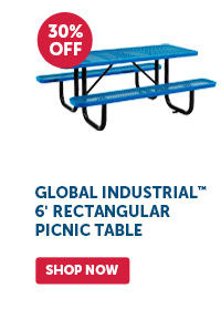 Pro_Cta_Global Industrial 6' Rectangular Picnic Table - Shop Now