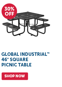 Pro_Cta_Global Industrial 46" Square Picnic Table - Shop Now