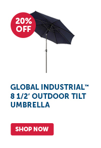 Pro_Cta_Global Industrial 8-1/2' Outdoor Tilt Umbrella - Shop Now