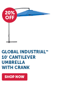 Pro_Cta_Global Industrial 10' Cantilever Umbrella With Crank - Shop Now