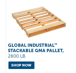 Pro_Cta_Global Industrial Stackable GMA Pallet, 2800 lb. - Shop Now