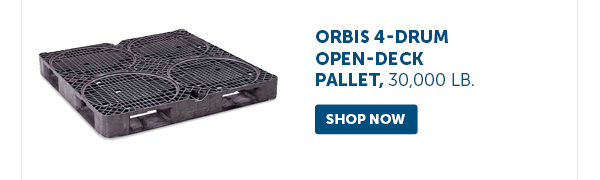 Pro_Cta_Orbis 4-Drum Open-Deck Pallet, 30,000 lb. - Shop Now