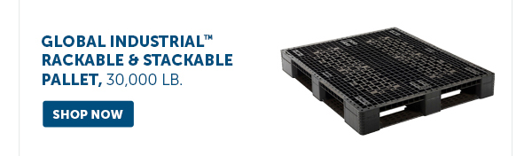 Pro_Cta_Global Industrial Rackable & Stackable Pallet, 30000 lb. - Shop Now