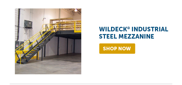 Pro_Cta_Wildeck Industrial Steel Mezzanine - Shop Now