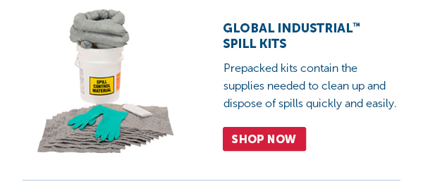 Pro_Cta_Global Industrial Spill Kits - Shop Now