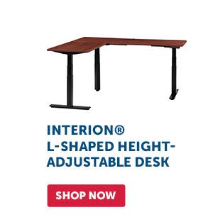 Pro_Cta_Interion L-Shaped Height-Adjustable Desk - Shop Now