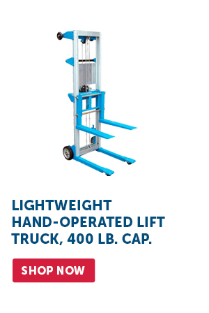 Pro_Cta_Lightweight Hand-Operated Lift Truck, 400 LB. CAP. - Shop Now