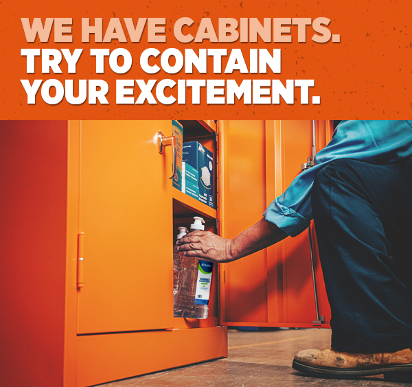 Her_We Have Cabinets. Try To Contain Your Excitement.