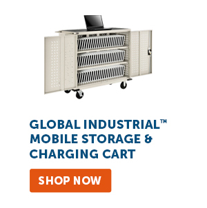 Pro_Cta_Global Industrial Mobile Storage & Charging Cart - Shop Now