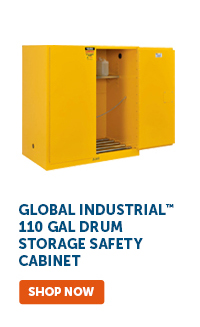 Pro_Cta_Global Industrial 110 Gal Drum Storage Safety Cabinet - Shop Now