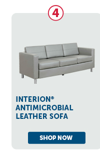 Pro_Cta_Interion Antimicrobial Leather Sofa - Shop Now