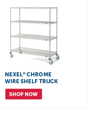 Pro_Cta_Nexel Chrome Wire Shelf Truck - Shop Now