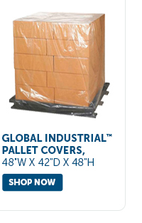 Pro_Cta_Global Industrial™ Pallet Covers, 48"W x 42"D x 48"H - Shop Now