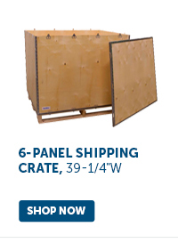 Pro_Cta_6-Panel Shipping Crate, 39-1/4"W - Shop Now