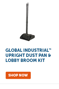 Pro_Cta_Global Industrial Upright Dust Pan & Lobby Broom Kit - Shop Now