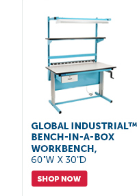 Pro_Cta_Global Industrial Bench-In-A-Box Workbench, 60"W x 30"D - Shop Now
