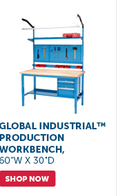 Pro_Cta_Global Industrial Production Workbench, 60"W x 30"D - Shop Now