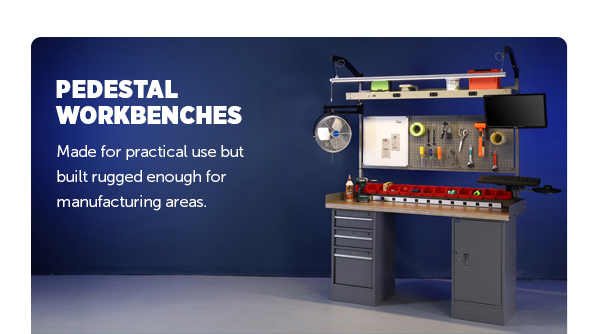 Pedestal Workbenches