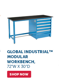 Pro_Cta_Global Industrial Modular Workbench, 72"W x 30"D - Shop Now