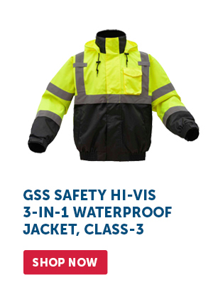 Pro_Cta_GSS Safety Hi-Vis 3-In-1 Waterproof Jacket, Class-3 - Shop Now