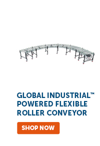 Pro_Cta_Global Industrial Powered Flexible Roller Conveyor - Shop Now