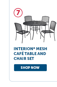 Pro_Cta_Interion Mesh Café Table and Chair Set - Shop Now