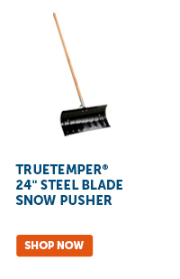 Pro_Cta_Truetemper 24" Steel Blade Snow Pusher Shovel - Shop Now