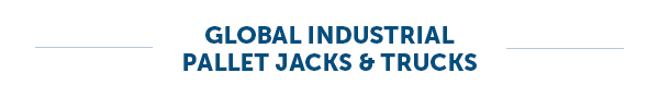 Global Industrial Pallet Jacks & Trucks