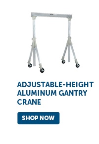 Pro_Cta_Adjustable-Height Aluminum Gantry Crane - Shop Now