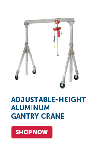 Pro_Cta_Adjustable-Height Aluminum Gantry Crane - Shop Now