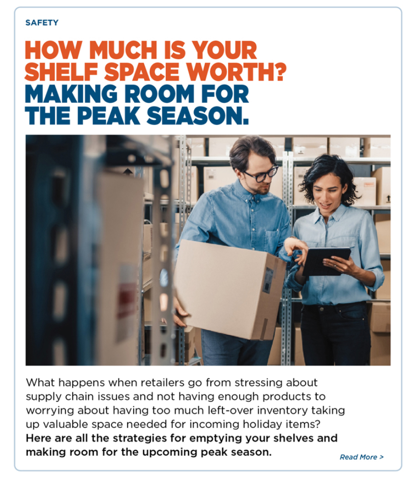 Cta_How Much Is Your Shelf Space Worth? Making Room For The Peak Season. - Read More