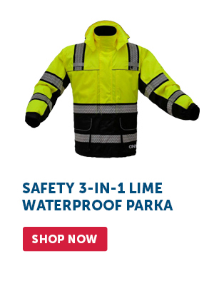 Pro_Cta_Safety 3-In-1 Lime Waterproof Parka - Shop Now